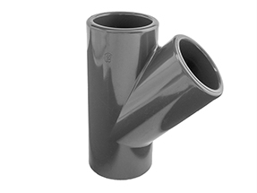 Imperial Grey PVC 45 Tee