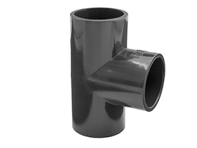 Metric Grey PVC 90 Tee