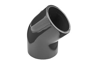 Metric Grey PVC 45 Elbow