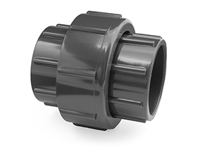 Metric Grey PVC Union